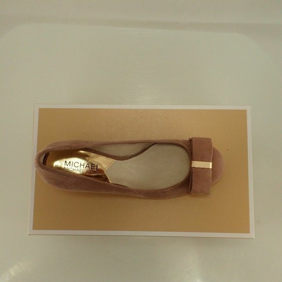 Michael Kors Kiera Bow Mid Pump Shoes 8.5 NEW IN BOX - Picture 5 of 6